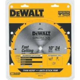 TRUE VALUE DW3112 DeWalt 10-Inch 24-TPI Table Saw Blade