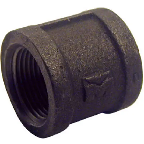 SK0466696-US20260702-105043-0 TRUE VALUE 521-202HN PANNEXT FITTINGS B-CPL03 Right Hand Coupling 3/8 Black - Image 1