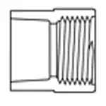 SPEARS MANUFACTURING 835-025 2-1/2 PVC FEMALE ADPTR 835-025