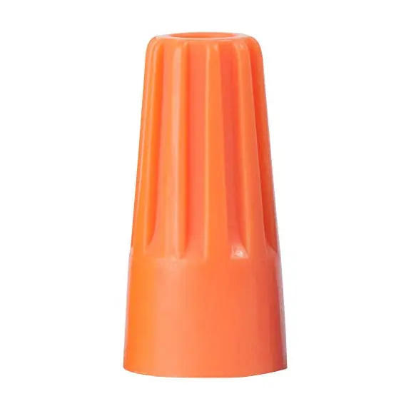 TRUE VALUE 19-003 Wire Connector, Twist-On, 22-14 AWG, Orange, 12-Pk.