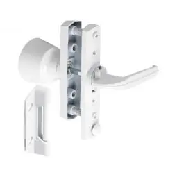 SK0467140-US20260702-105043-0 TRUE VALUE V670WH Universal White Tulip Knob Latch EA - Image 1