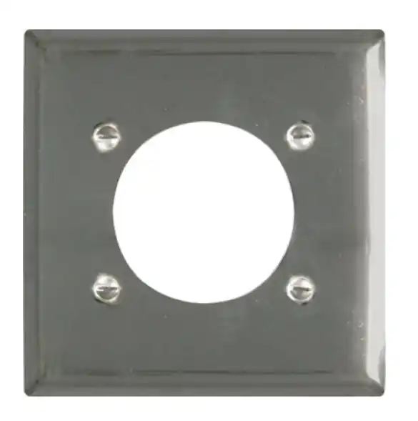 TRUE VALUE S3862CCC10 Pass & Seymour - Legrand Smooth Chrome 2G Power Outlet
