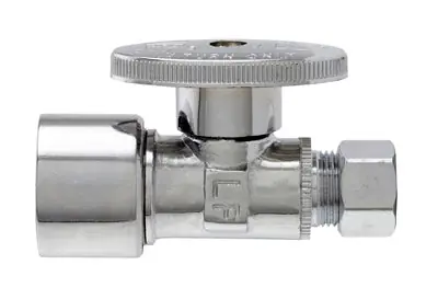 TRUE VALUE MP2068PCPOLF Plumb Pak 5/8 OD Straight Chrome Push Fit Valve Quick Lock Lead Free