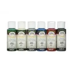True Value 297588 6PK 2OZ GLITT PAINT SET