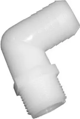 True Value 53720-1208 3/4X1/2MPT Barb Elbow
