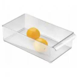 SK0467353-US20260702-105043-0 True Value 70530 InterDesign Refrigerator Bin Stacking Clear 8 x 4-In. - Image 1