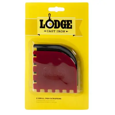 SK0467746-US20260702-105043-0 TRUE VALUE SCRAPERGPK Lodge Grill Pan Scraper Polycarbonate 2-Pk. - Image 1