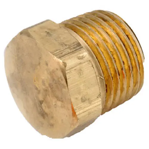 TRUE VALUE 756121-02 ANDERSON METALS 1/8 Brass Hex Plug