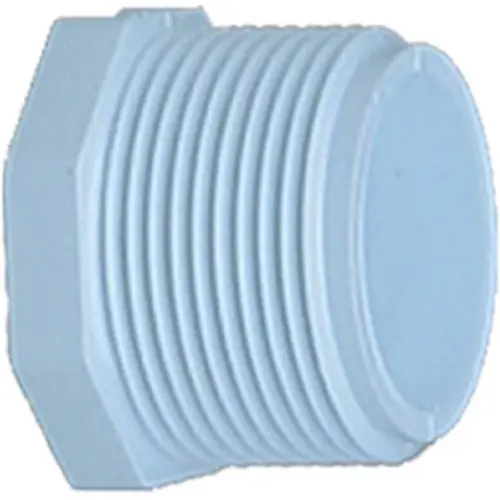 True Value 31820 2 Schedule 40PVC Male Iron Pipe Plug