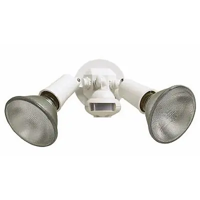 SK0467901-US20260702-105043-0 TRUE VALUE MS34W Cooper Lighting 300-Watt White Motion-Activated Outdoor Security Floodlight - Image 1