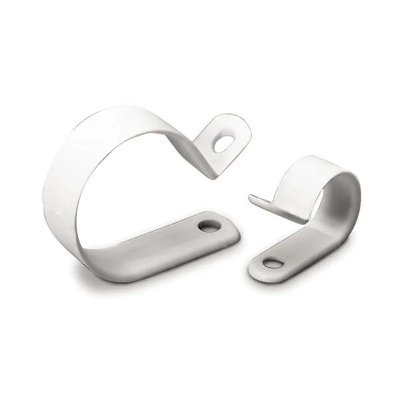 SK0467933-US20260702-105043-0 True Value PPC-1525 Cable Clamps, White Plastic, 1/4-In. I.D., 18-Pk. - Image 1