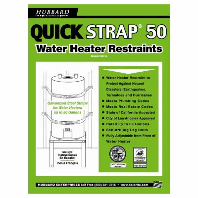 SK0467967-US20260702-105043-0 TRUE VALUE QS-50 WTR HEATER RESTRAINT EA - Image 1