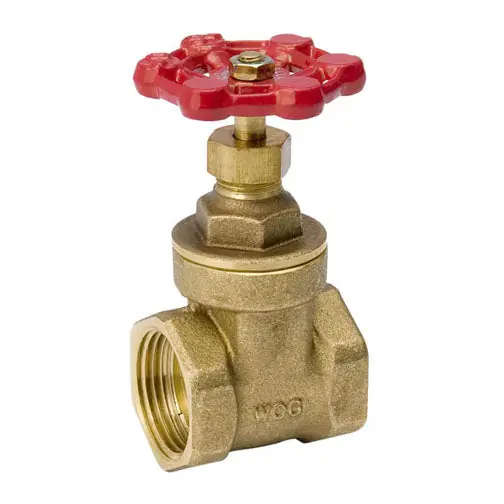 TRUE VALUE 100-406NL 1-1/4 BRS Gate Valve