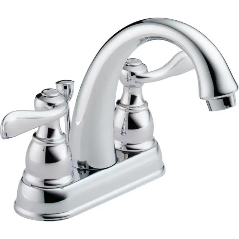 True Value 25996LF-ECO Delta Windemere Chrome 2-Lever Lavatory Faucet