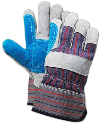 SK0468135-US20260702-105043-0 TRUE VALUE TB245DPT LG GRY SPLIT LTHR GLOVE POWER EA - Image 1