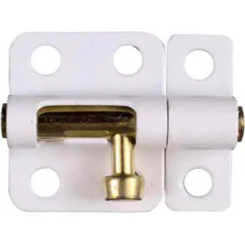 TRUE VALUE N248-492 2 Inch White Window Bolt