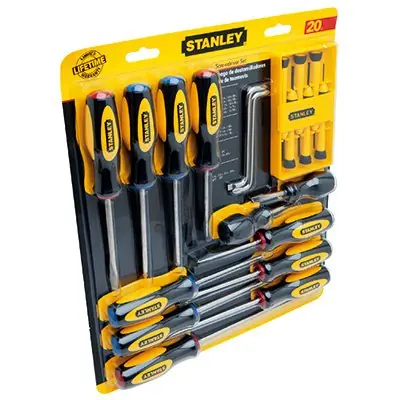 SK0468329-US20260702-105043-0 TRUE VALUE 60220 Stanley Screwdriver Set, 20-Pc. - Image 1