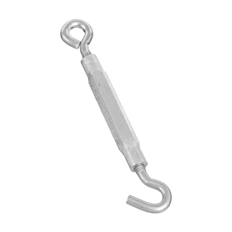 TRUE VALUE N221-861 Hook & Eye Turnbuckle 1/4 x 7-1/2 Zinc