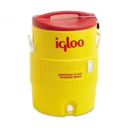 SK0468543-US20260702-105043-0 TRUE VALUE 4101 10-Gallon Safety Yellow & Red Industrial Water Cooler - Image 1