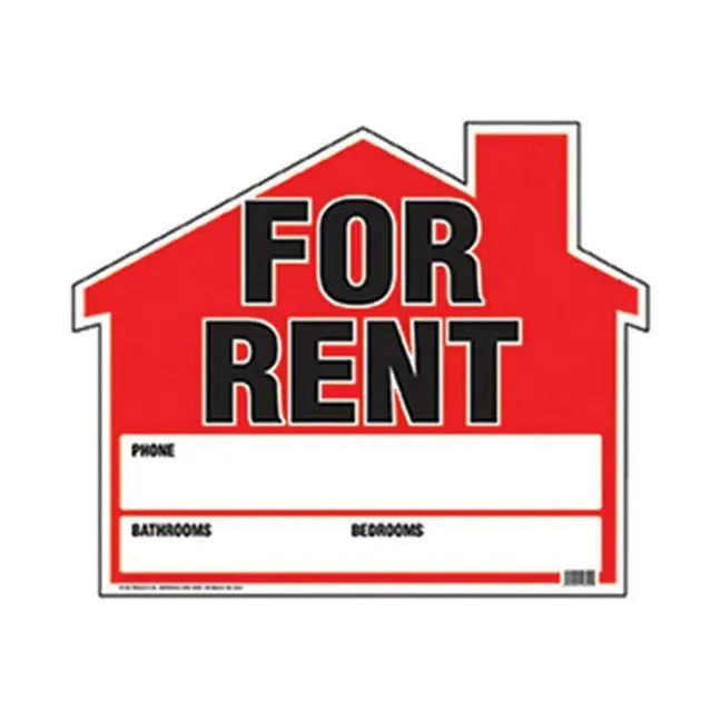 True Value RS-901 HY-KO House for Rent Sign, 19 x 23-In.