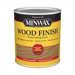 TRUE VALUE 70047 Qt Weath Oak Wood Finish