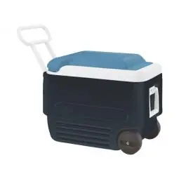 TRUE VALUE 34061 Igloo Maxcold Ice Chest Wheeled Ice Blue & White 40-Qts.