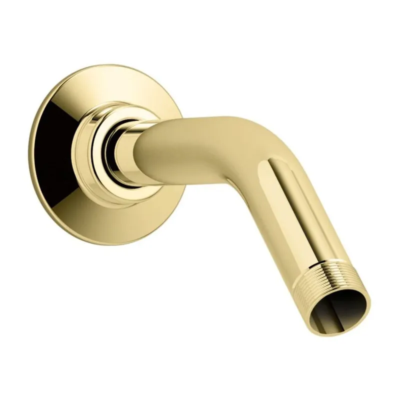 KOHLER 040688800967 Shower Arm and Flange 5 3/8 Long Polished Brass