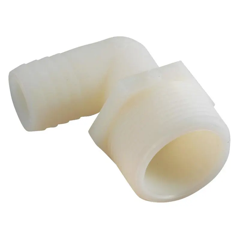 True Value 53720-0608 3/8X1/2MPT Barb Elbow