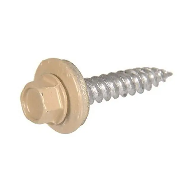 TRUE VALUE 47739 LB 10x1.5 Tan SHT Screw
