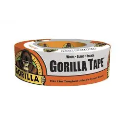 TRUE VALUE 6025001 Gorilla Duct Tape, White, 1.88-In. x 30-Yds.