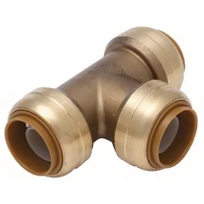 SK0469375-US20260702-105043-0 True Value U370LFA SharkBite 3/4-In. Pipe Tee Lead-Free - Image 1