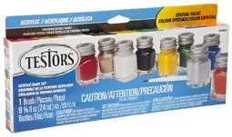 TRUE VALUE 9196T 9COLOR ACR AP PAINT SET EA