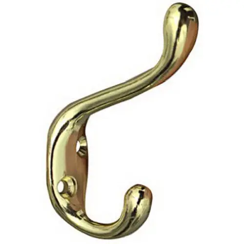 SK0469422-US20260702-105043-0 True Value N248-229 Hd Brass Coat/Hat Hook - Image 1