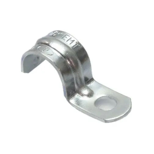 TRUE VALUE 61505B 1/2-Inch 1-Hole Electrical Metallic Tubing Strap 100-Pack