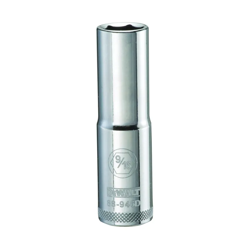 TRUE VALUE DWMT88946OSP 1/2DR 9/16 DEEP SOCKET
