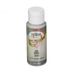 True Value 292495A 2OZ SLV MET ACRY PAINT EA