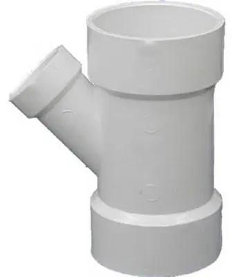 True Value PVC006011800HA 71042 4x4x2 Reducing Wye