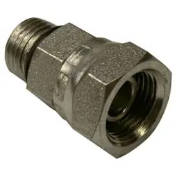 SK0469691-US20260702-105043-0 TRUE VALUE 39005700 3/8 Male O-Ring x 3/8 Female Pipe Swivel Hydraulic Adapter - Image 1