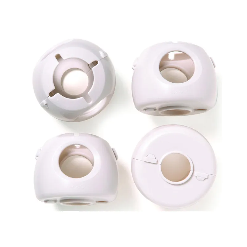 True Value 48394 Grip 'N Twist 4-Pack Door Cabinet Knob Cover