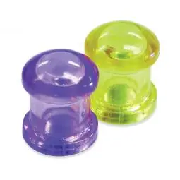TRUE VALUE 07509 TV629636 10 Count Pur/YEL Magnet Pin