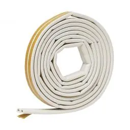 TRUE VALUE V25WA Frost King Extreme Rubber Weatherseal, White, 5/16 x 1/4-In. x 17-Ft.