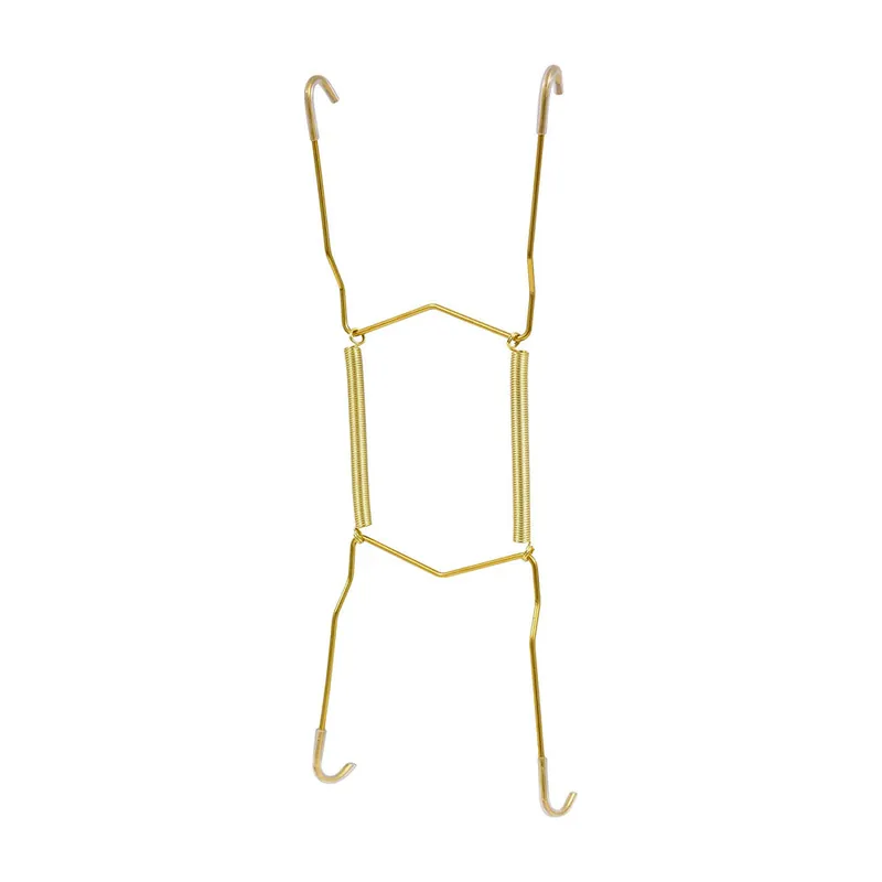 TRUE VALUE 122052 8-11-Inch Medium Plate Hanger with Soft Tips