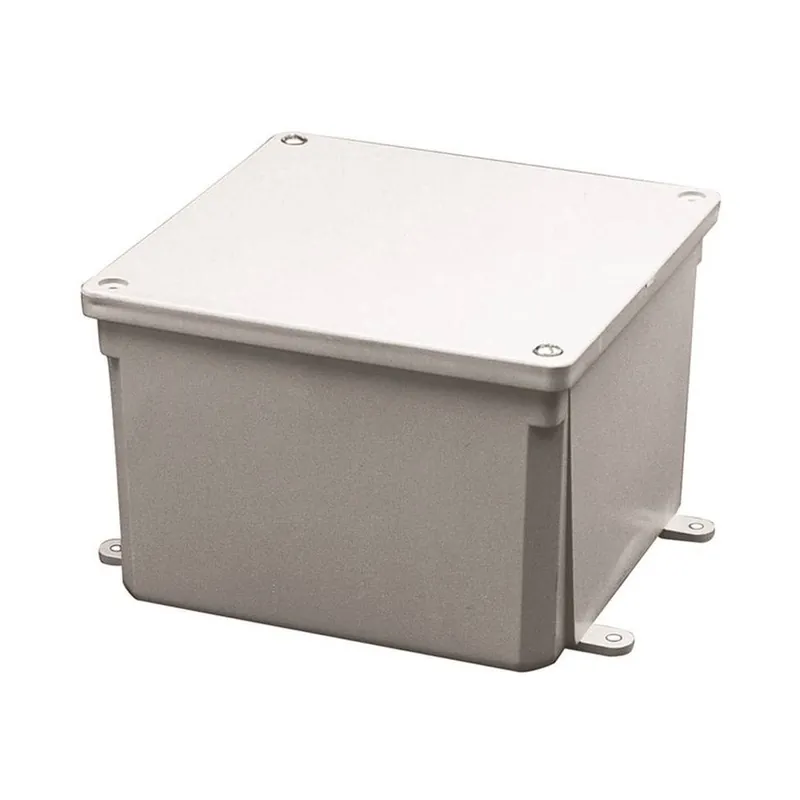 TRUE VALUE E987NR 4X4X4 PVC JUNCTION BOX