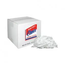 SK0470075-US20260702-105043-0 TRUE VALUE 6414-05-TS 5-Lb. Box of Bleached Rags - Image 1
