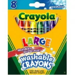 SK0470128-US20260702-105043-0 TRUE VALUE 52-3280 Crayola 8-Count Kid's First Crayons - Image 1