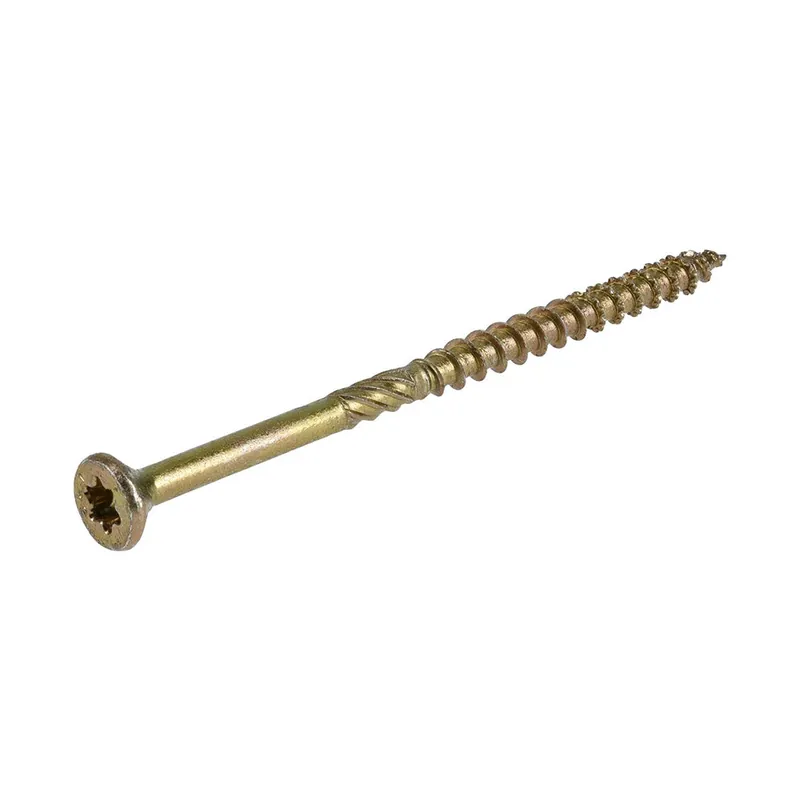 True Value 48592 5LB 9x3 ZN GLD WD Screw