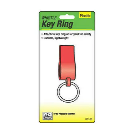 SK0470305-US20260702-105043-0 TRUE VALUE KC160 Plas Whistle Key Ring - Image 1