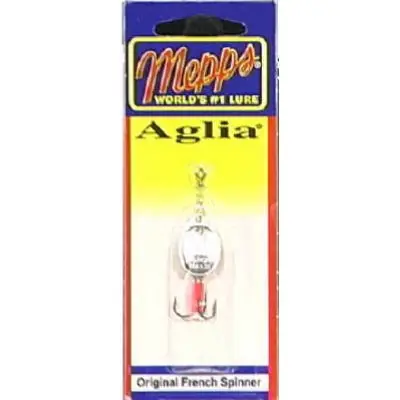 TRUE VALUE B1-S Mepps Spinner Aglia Silver With Treble Hook