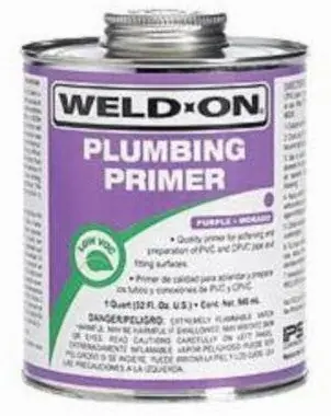 SK0470834-US20260702-105043-0 IPS Corporation 14027 Weld-On Plumbing Primer With Applicator Cap 8 oz Can Purple - Image 1