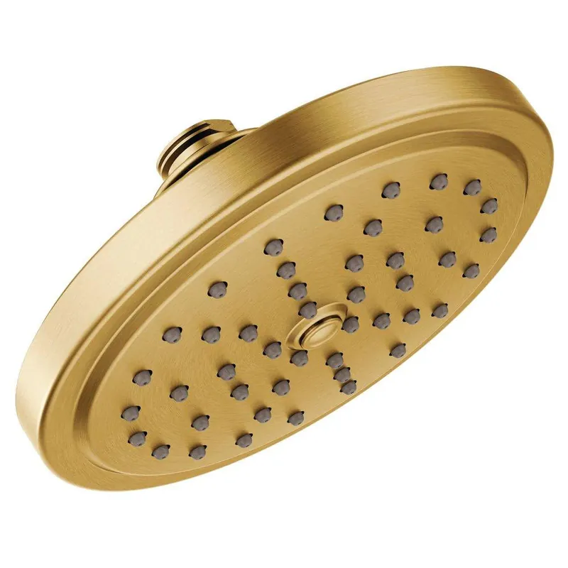 SK0470845-US20260702-105043-0 Moen S176EPBG Single Function Showerhead in Brushed Gold - Image 1